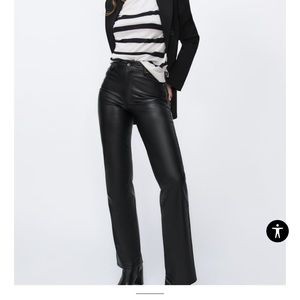 Zara Leather Pants